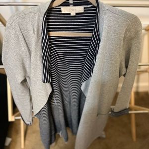 Loft grey cardigan